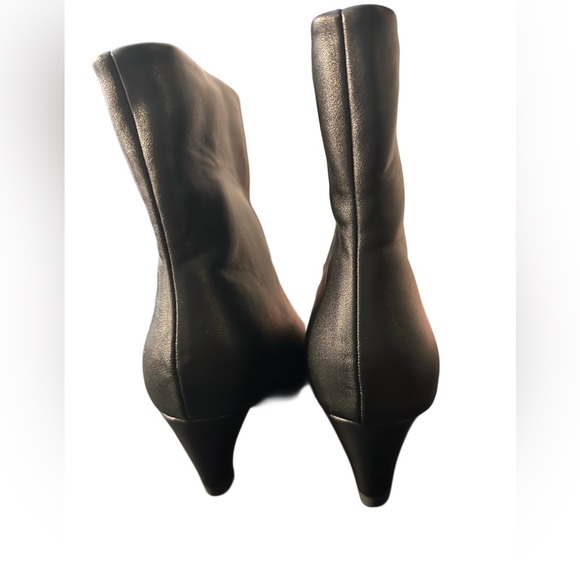 NEW Beauty Cry Women’s Genuine Leather Ankle Boots Black Size 7.5 - Picture 11 of 13